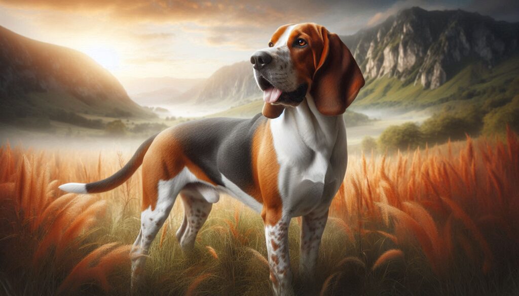 The American English Coonhound Dog Breed