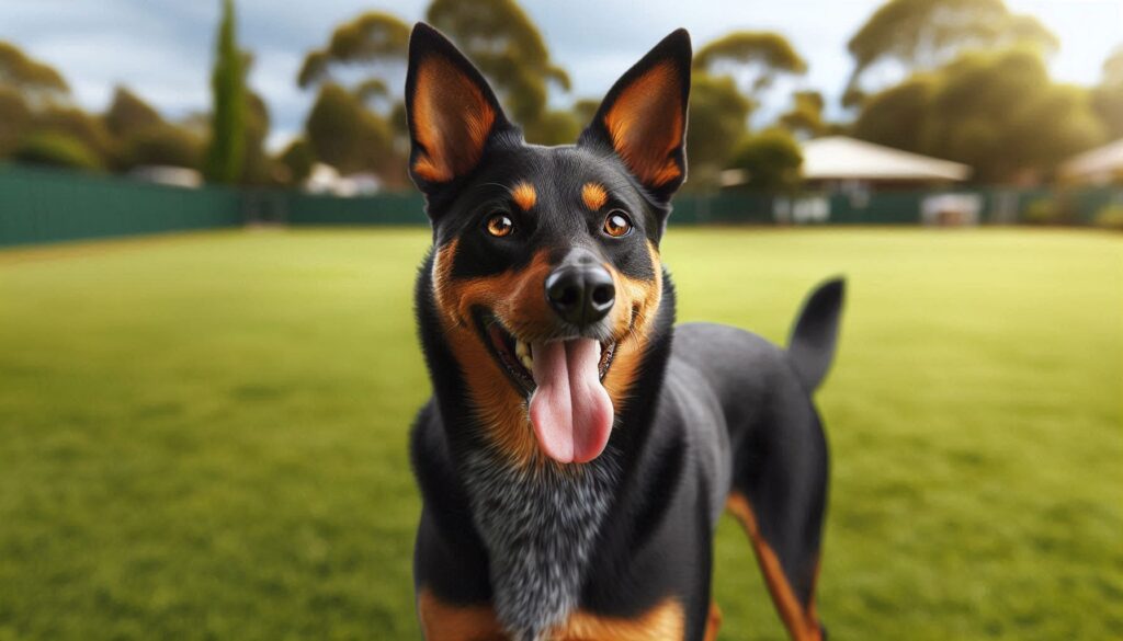 Australian Working Kelpie nice dog