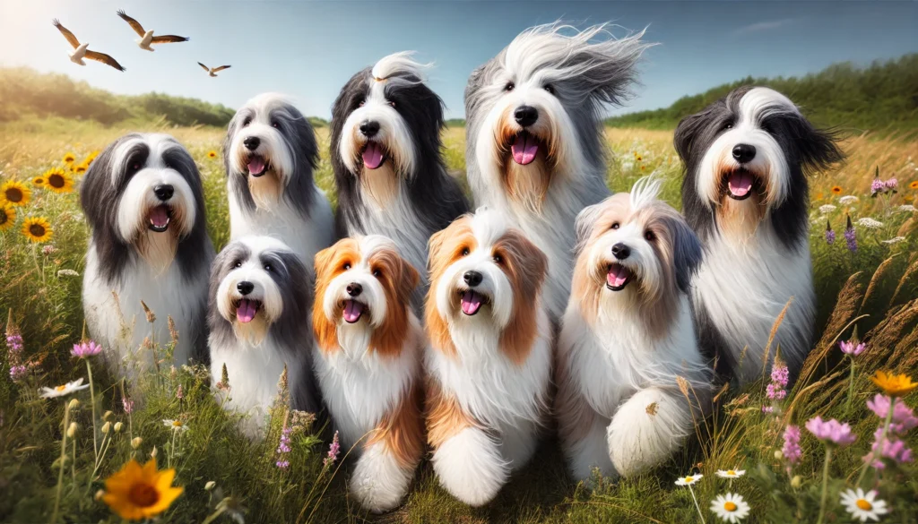 Bearded Collie dog Physical Characteristics