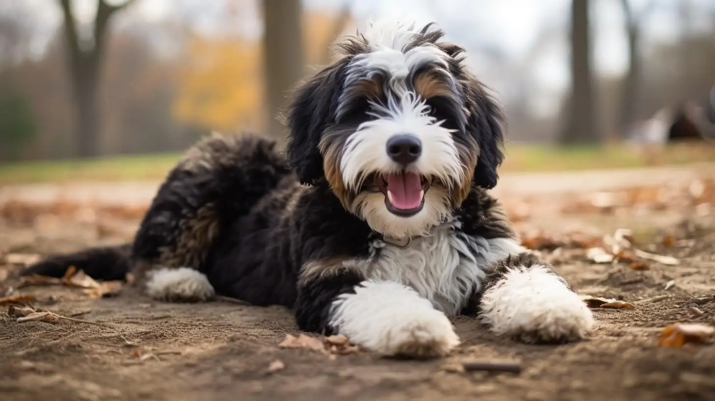 Bernedoodle dog