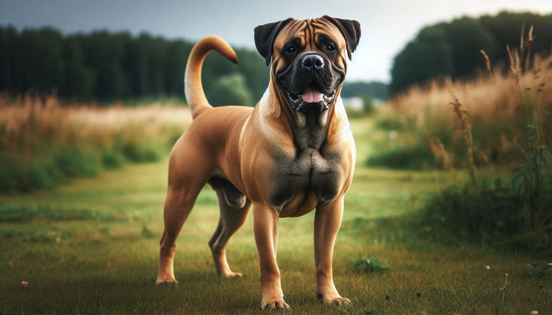 Boerboel Dog standing up