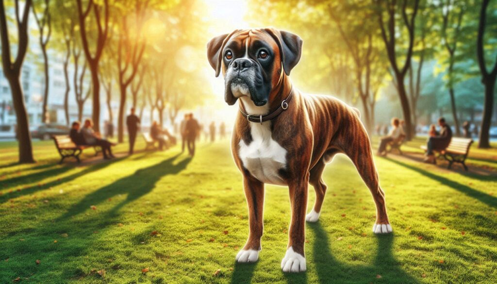 Boxer dog breed