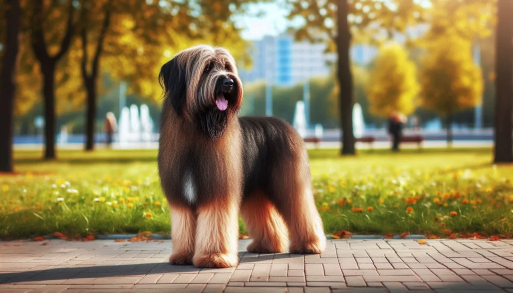 Briard dog breed