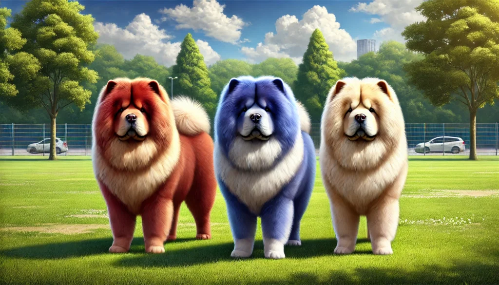 Chow Chow dogs Physical Characteristics