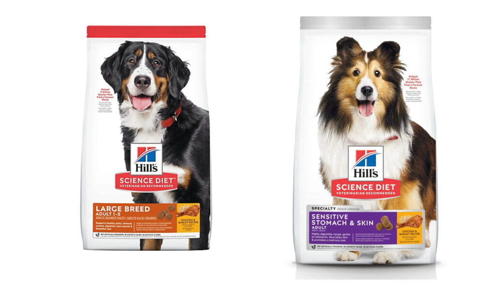 Hill’s Science Diet Adult Chicken & Barley Recipe dog food