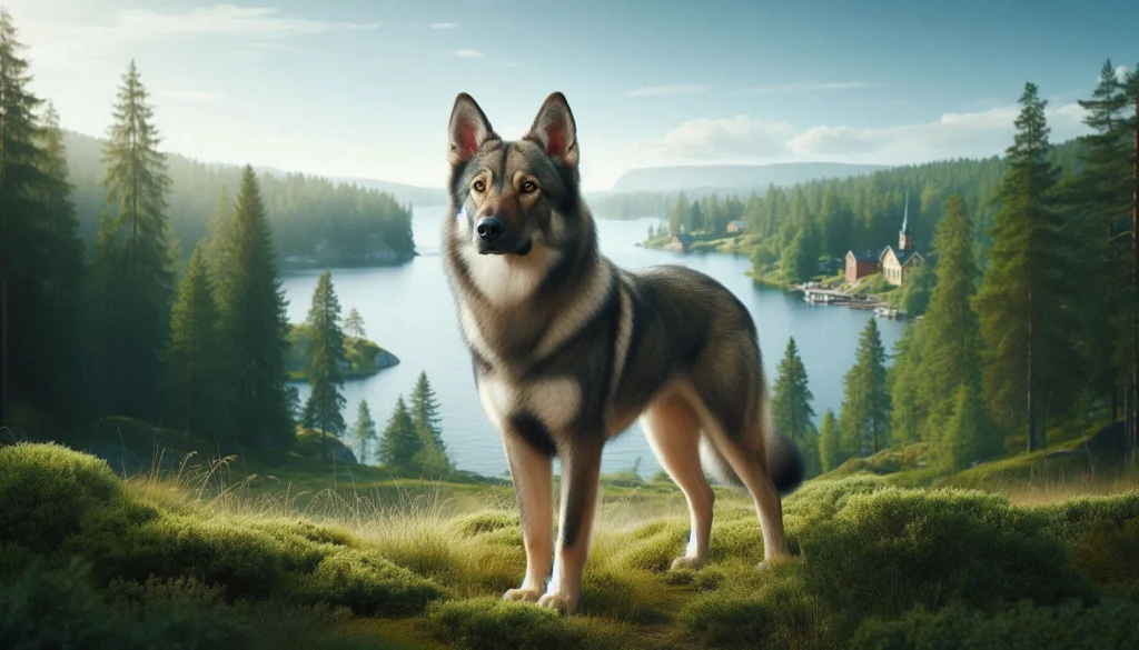 Swedish Elkhound dog suitability as a Pet