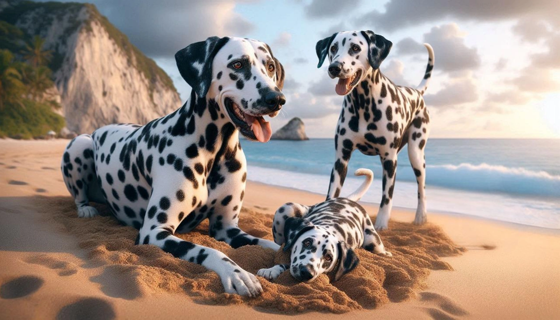 Dalmatian dog Breed