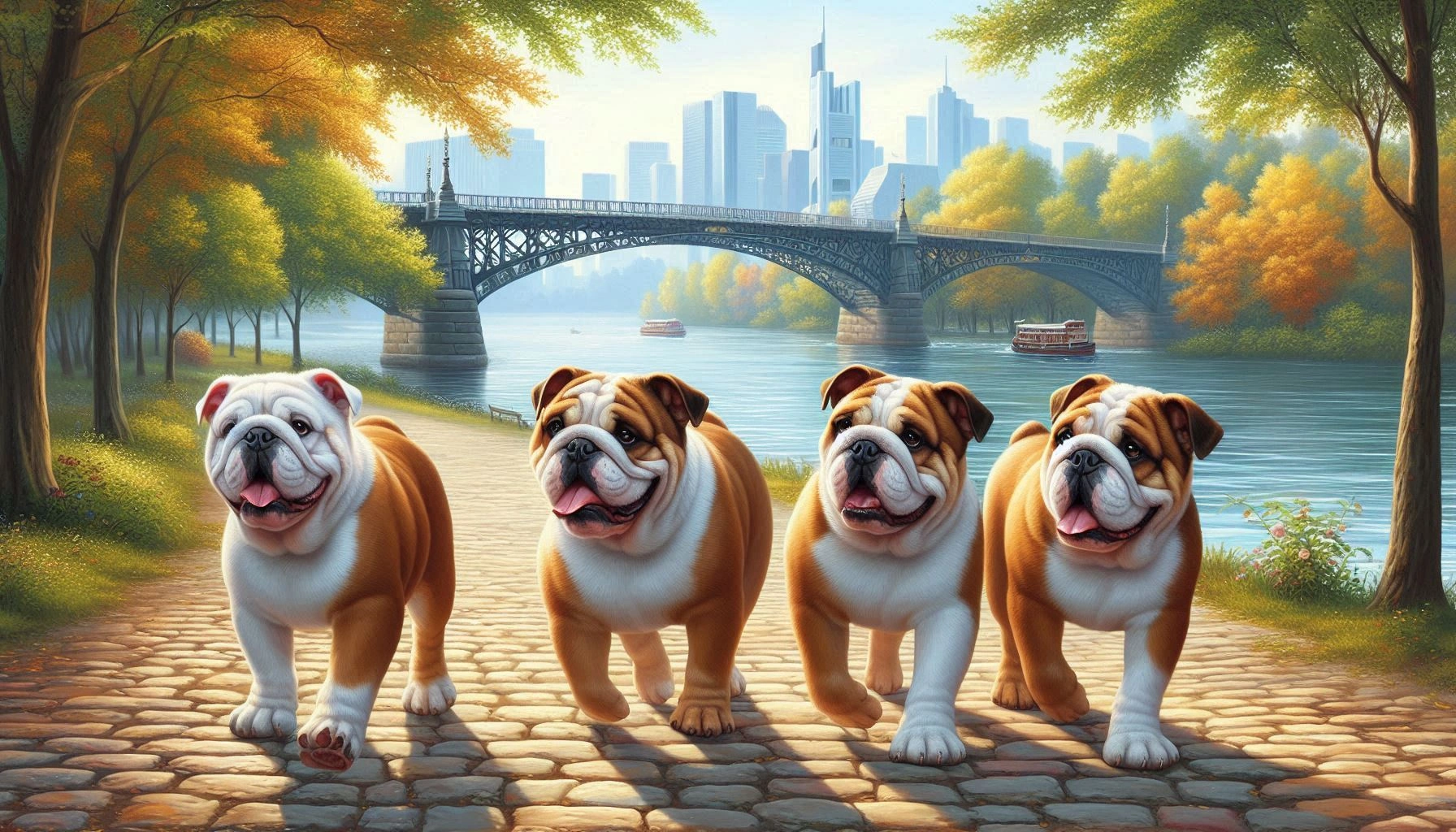 English Bulldog dog Breed