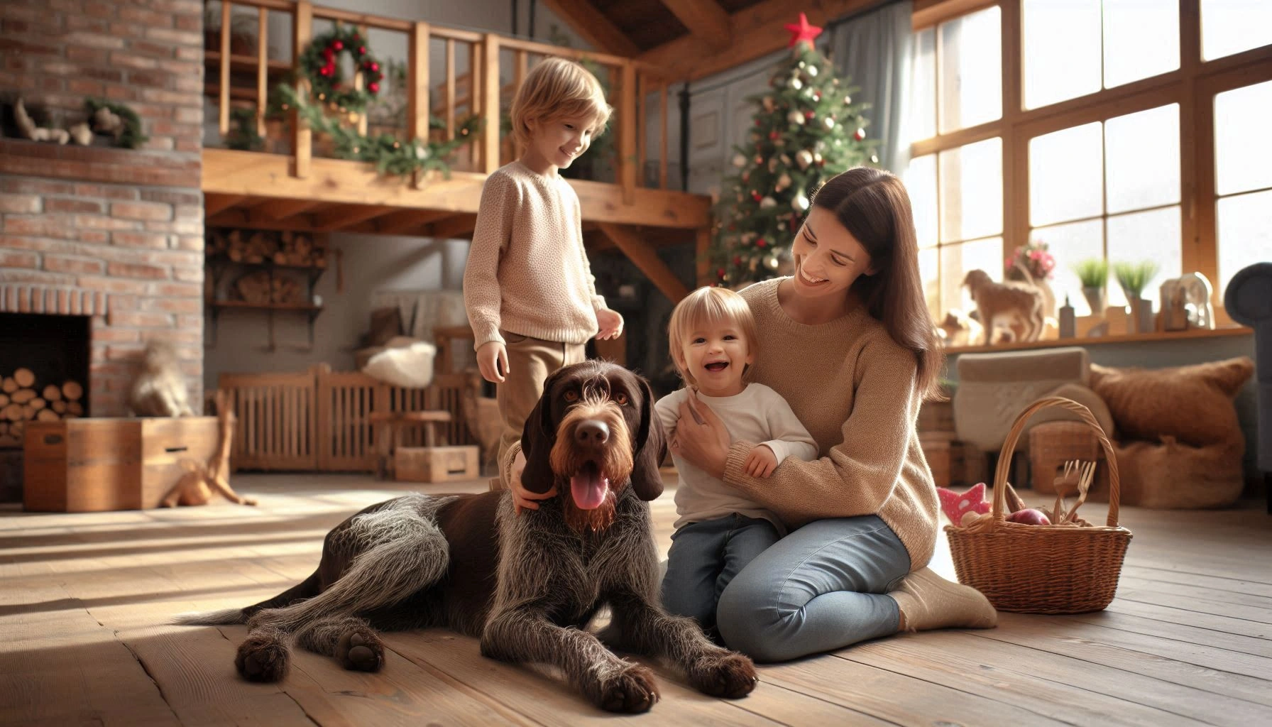 German Wirehaired Pointer dog suitability as a Pet