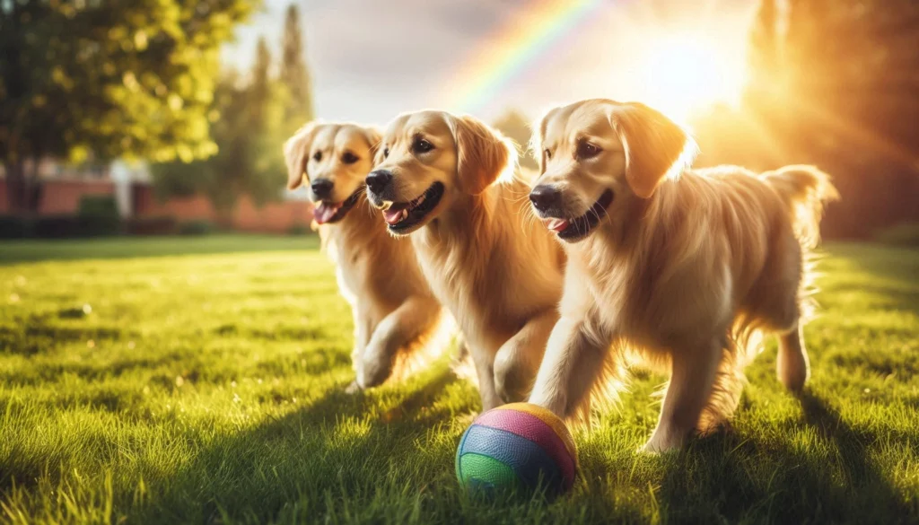 Golden Retriever dog Physical Characteristics