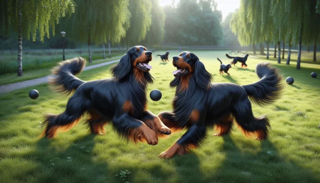 Gordon Setter Dog Physical Characteristics