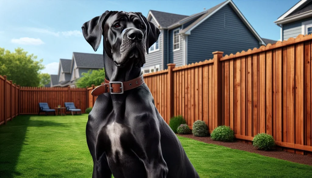 Great Dane guard dog