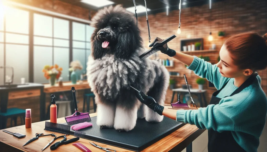 Hungarian Puli Dog grooming salon