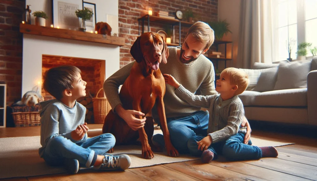 Hungarian Vizsla Dog suitability as a Pet