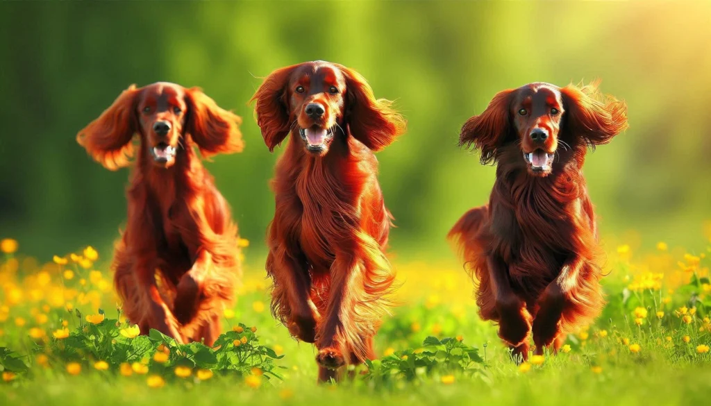 Irish Setter Dog Physical Characteristics