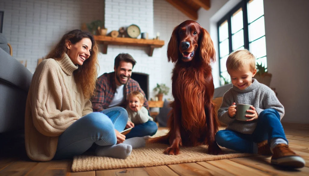 Irish Setter Dog suitability as a Pet