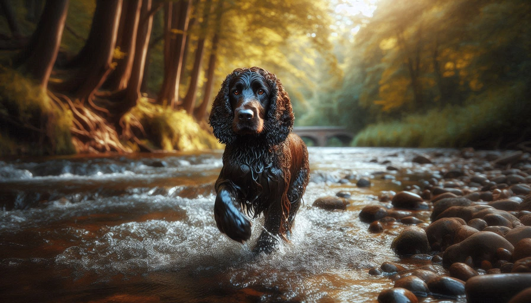 Irish Water Spaniel Dog Breed