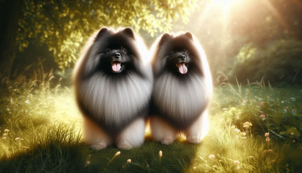 Keeshond Dog Physical Characteristics