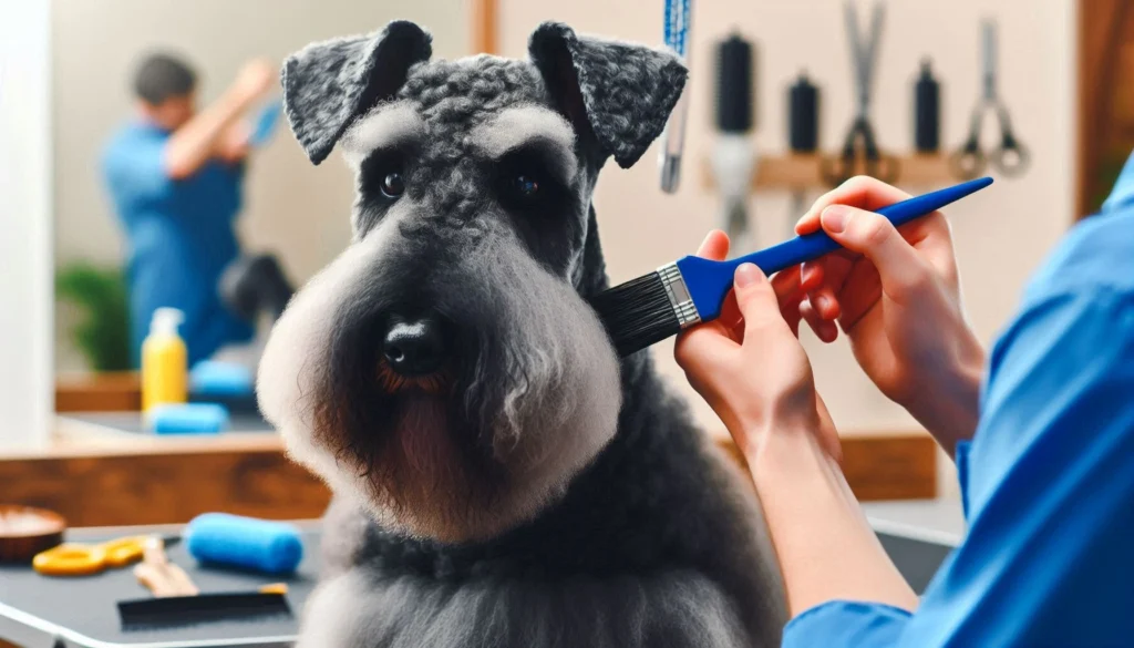 Kerry Blue Terrier Dog grooming salon