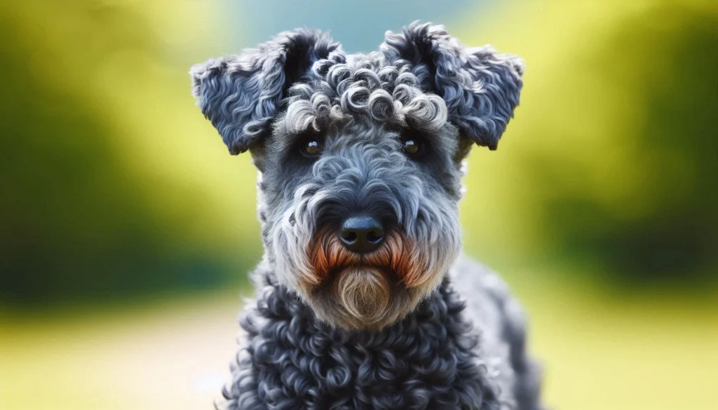 Kerry Blue Terrier dog Breed