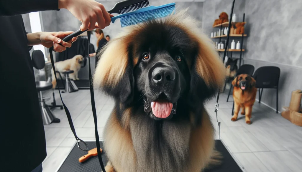 Leonberger Dog grooming salon