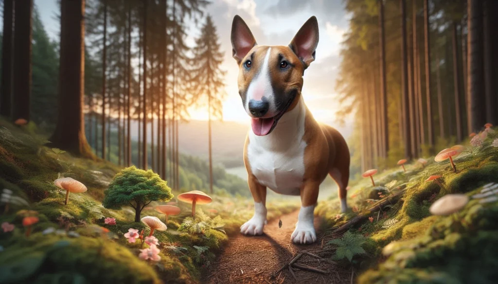 Miniature Bull Terrier Dog Physical Characteristics