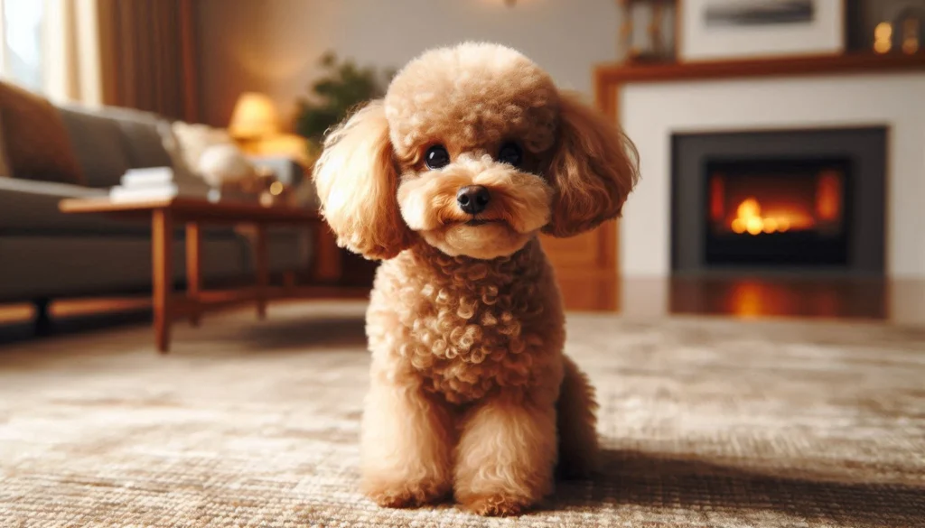 Miniature Poodle Dog Physical Characteristics