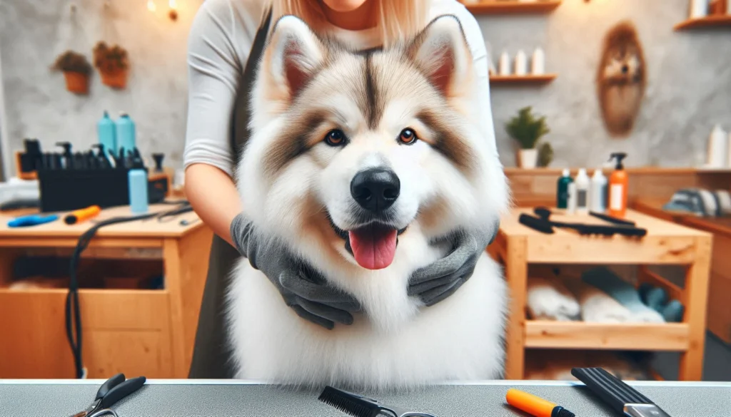 Northern Inuit Dog grooming salon