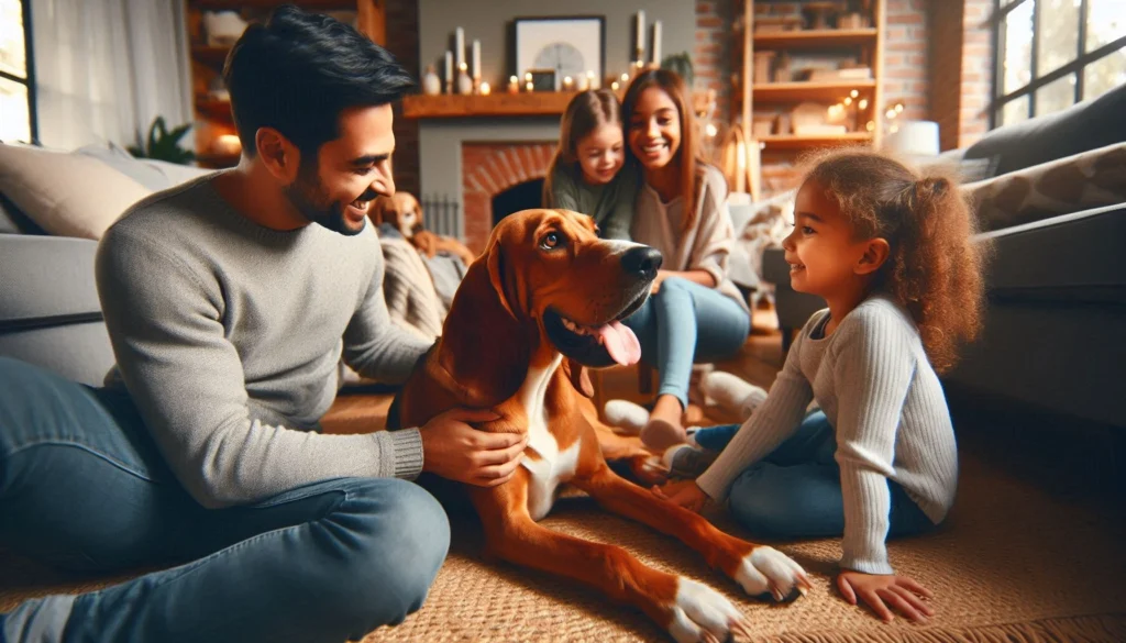 Redbone Coonhound Dog suitability as a Pet