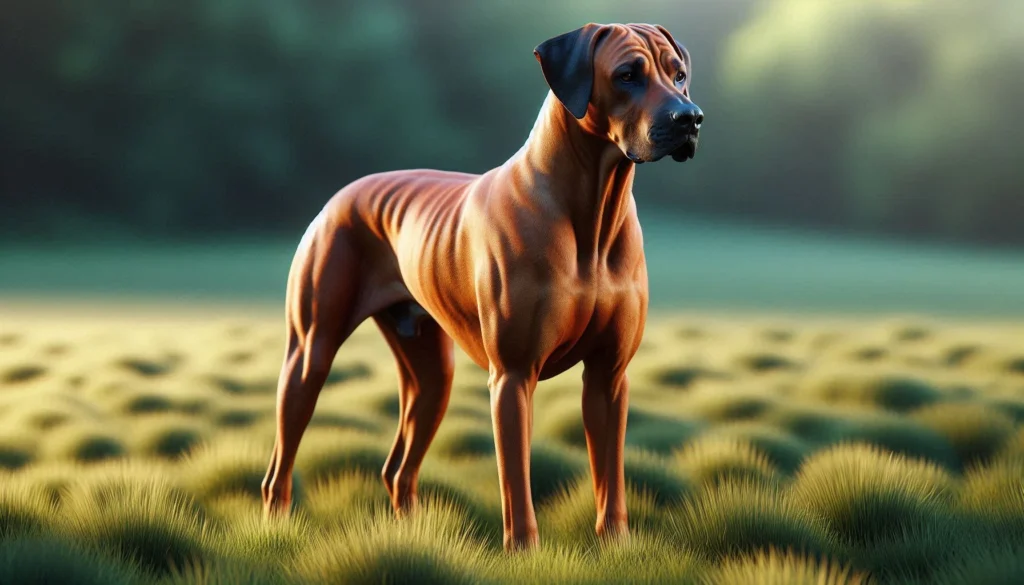 Rhodesian Ridgeback Dog Physical Characteristics