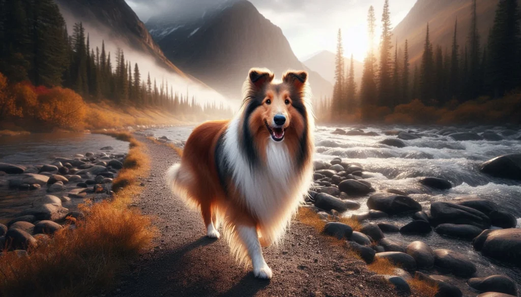 Rough Collie Dog Physical Characteristics