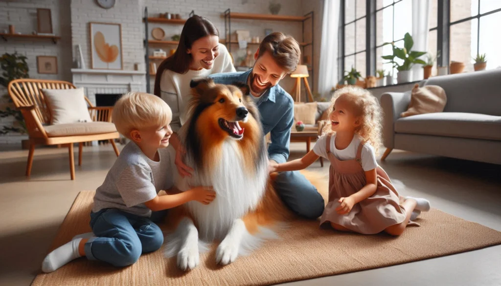 Rough Collie Dog suitability as a Pet