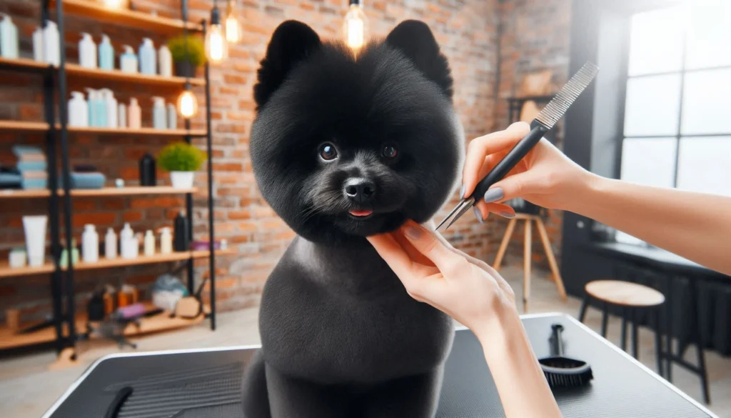 Schipperke Dog grooming salon