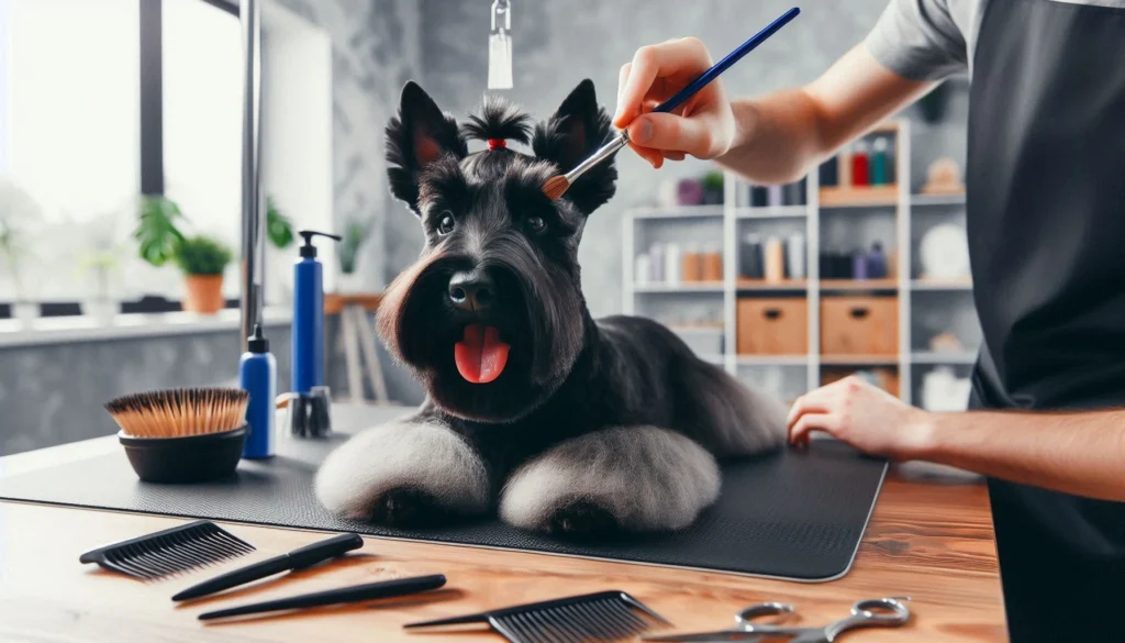 Scottish Terrier Dog grooming salon