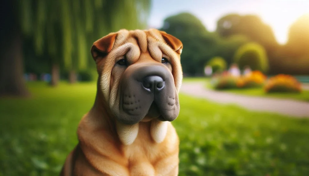 Shar Pei Dog Physical Characteristics