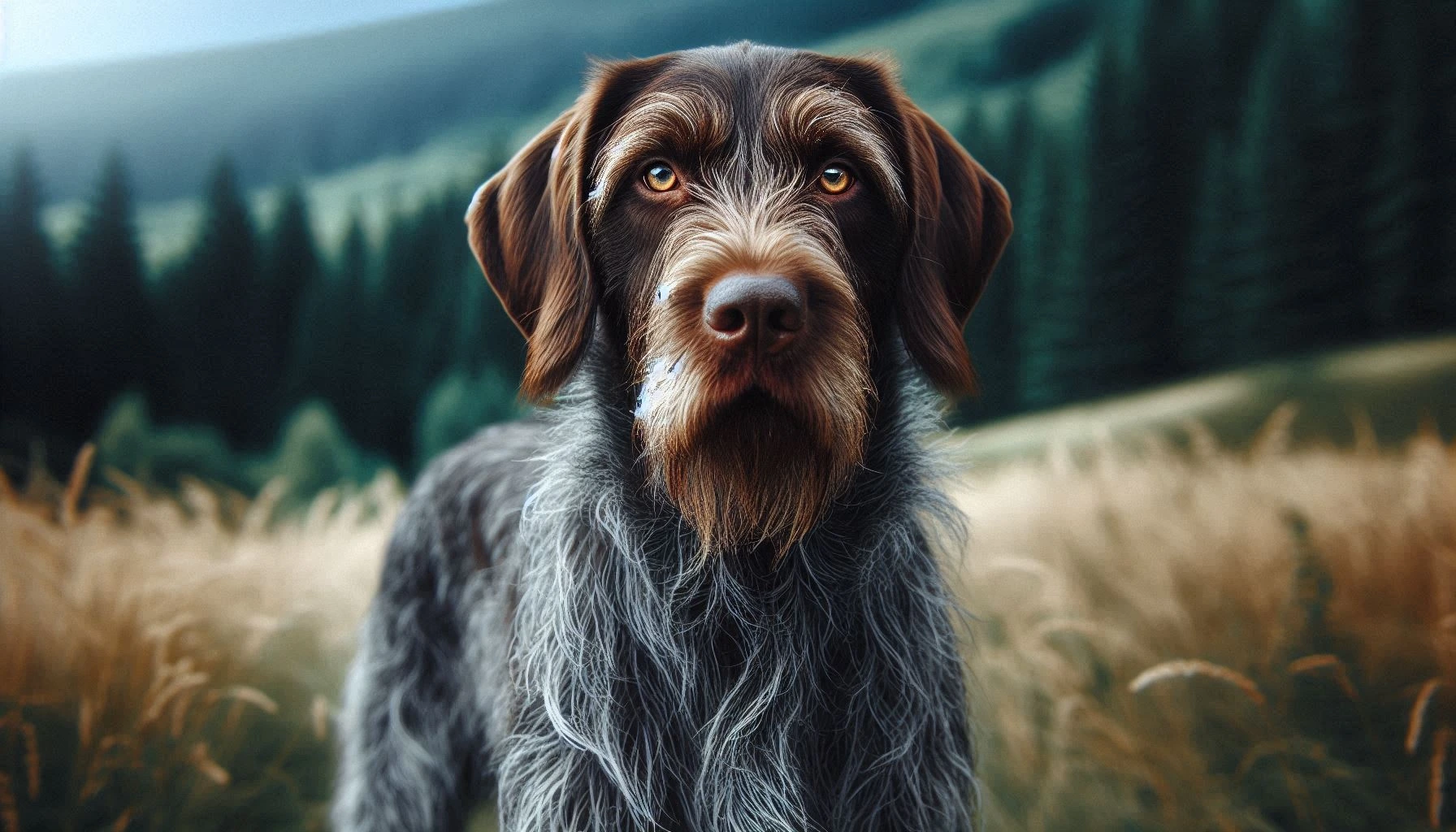 Slovakian Rough Haired Pointer Dog Breed