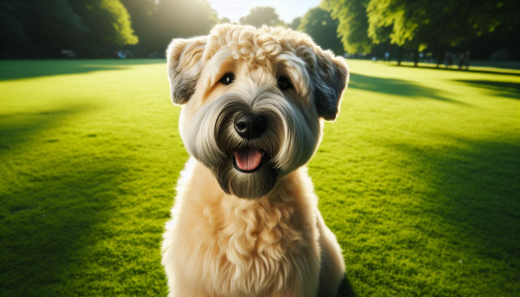 Soft Coated Wheaten Terrier Dog Breed