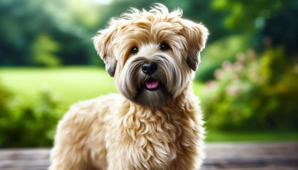 Soft Coated Wheaten Terrier Dog grooming salon