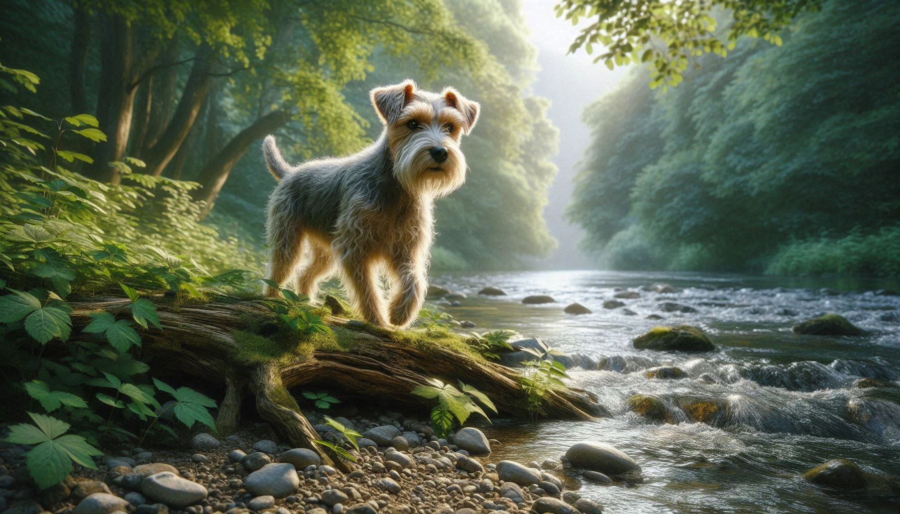 Sporting Lucas Terrier Dog Breed