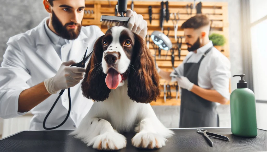 Springer Spaniel Dog grooming salon