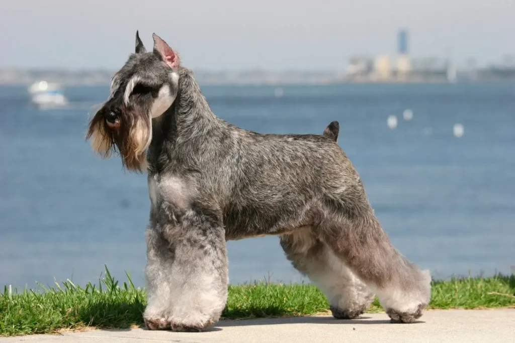 Standard Schnauzer dog