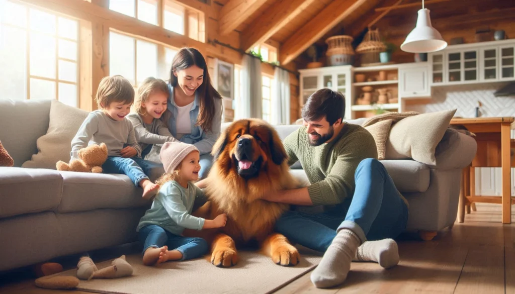 Tibetan Mastiff Dog suitability as a Pet