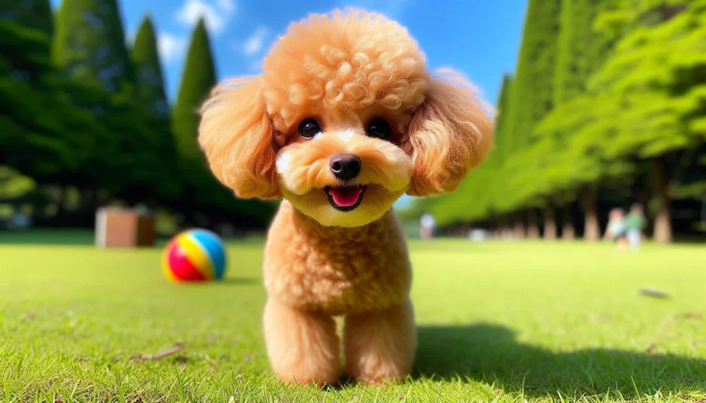 Toy Poodle Dog Physical Characteristics