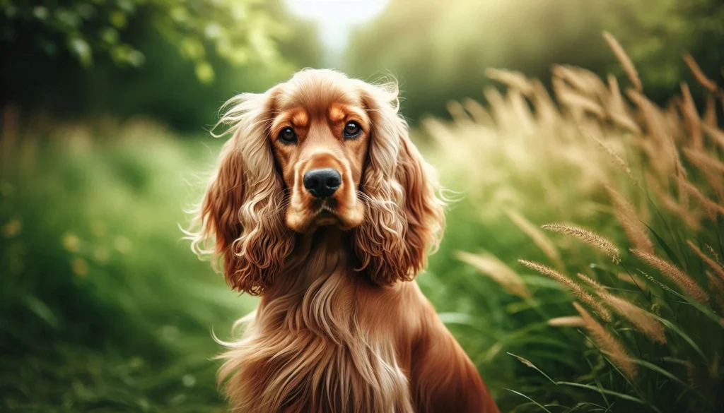 Working Cocker Spaniel Dog Physical Characteristics