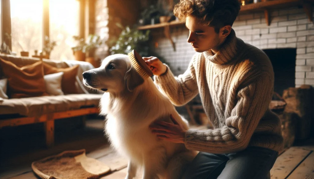 Brushing Your Dog Coat Regularly