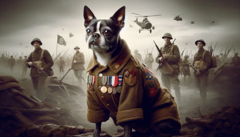 Sgt. Stubby The Stray Dog Who Became a World War I Hero